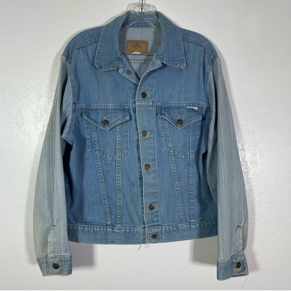 The Cheyenne Truck Jacket. Horizon Sportswear, Vintage Denim Jacket. Size 44.